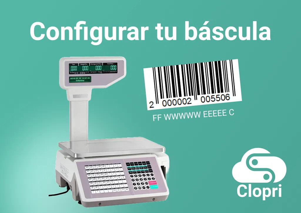 Configurar báscula para Clopri